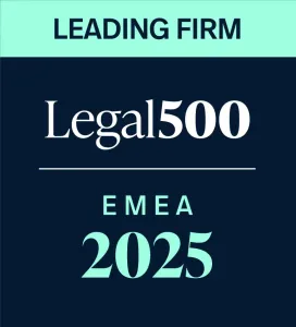 Legal 500 EMEA Leading Firm 2025